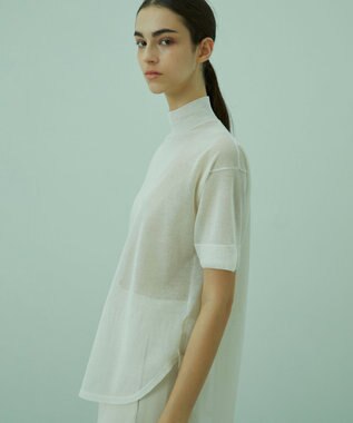 BEIGE， YUZU / ニットトップス Ecru