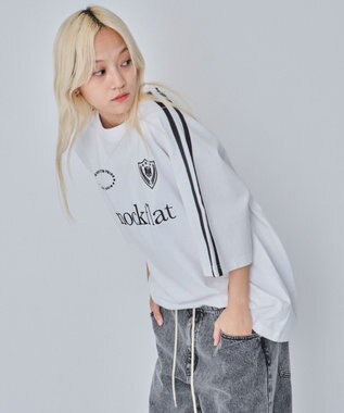 WEGO 【ユニセックス着用ITEM/MLサイズ展開】ヘビーウェイトゲームロゴBIG　T（SS） ホワイト