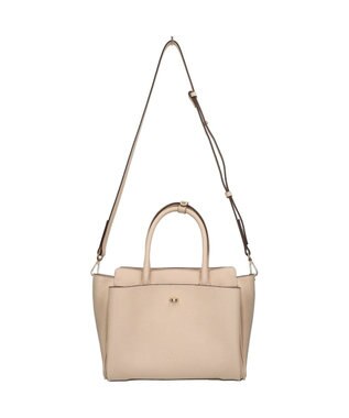 INTER-CHAUSSURES 【LORISTELLA】マルチポケットハンドバッグ ライトベージュ