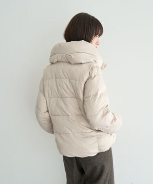 YECCA VECCA カチオンジャージーブルゾン Gray Beige