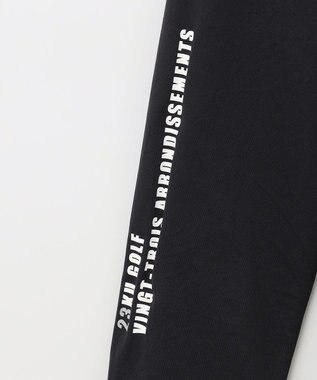 23区GOLF 【MEN】【吸水速乾・UVケア】30デニール インナーカットソー ブラック系