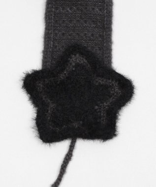 WEGO スターニットイヤーマフ ダークグレー