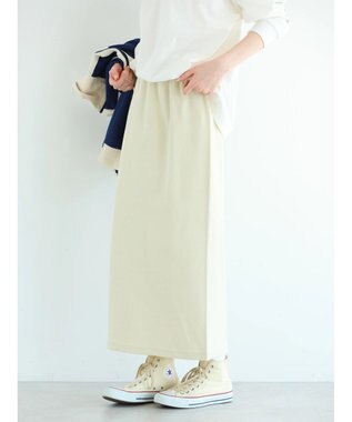 CRAFT STANDARD BOUTIQUE リブロングスカート Ivory