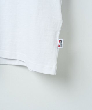 WEGO 【ユニセックス着用ITEM/綿100％/SMLサイズ】別注ベンデイビスプランプロゴT ホワイト