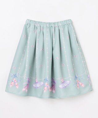ANY KIDS メロディスカート ミント×バレエ