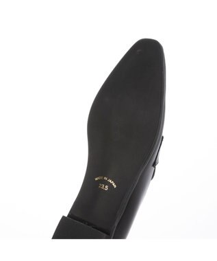 MODE ET JACOMO <carino>メッシュチュールローファー ブラック