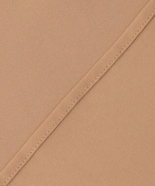 23区 L 【Lサイズ限定/洗える】ハイストレッチツイル ブラウス キャメル系