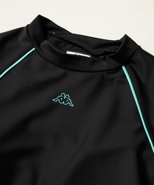 OP／FILA 【Kappa】フレアショートパンツ水着 ブラック