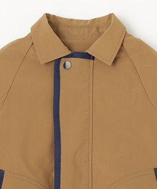 J.PRESS KIDS 【110-130cm】フード付きステンカラー ブルゾン ベージュ系