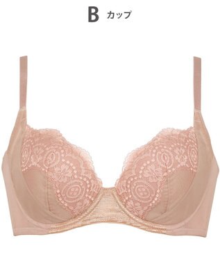 Wing ブラジャー これ1枚できれいシルエット 脇高設計 脇から背中すっきり 【スタイルアップブラ】 ブラ KB2900 ウイング／ワコール ベージュ