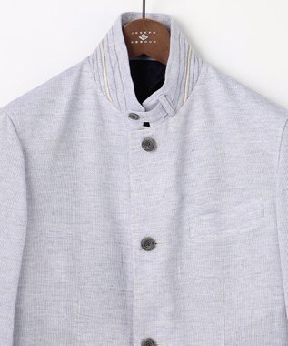 JOSEPH ABBOUD 【キングサイズ・JAPANファブリック/清涼/軽量】クールバスケット ブルゾン パープル系