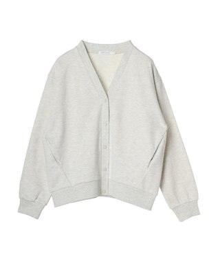 AMERICAN HOLIC 裏毛Ｖネックカーディガン Oatmeal