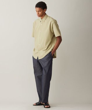 UNFILO MENS コンフォート ハーフスリーブシャツ [24年春夏商品] ダスティーグリーン