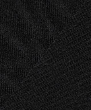 BEIGE， LAURA / ドライタッチ ストレッチショートスリーブニット Black