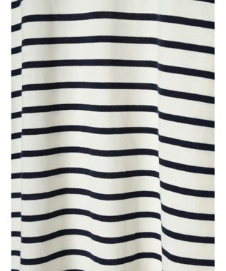 CRAFT STANDARD BOUTIQUE ボーダーサイドスリットプルオーバー Border Ivory