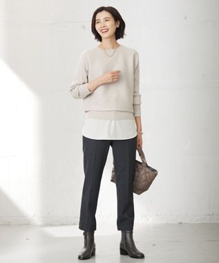 J.PRESS LADIES リング チェーン ネックレス ゴールド系