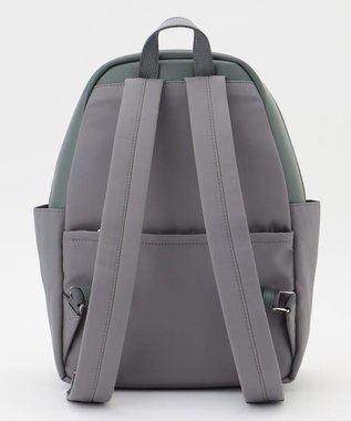 Y'SACCS 【ムック本掲載】ブロックモチーフリュックサック ライトグリーン