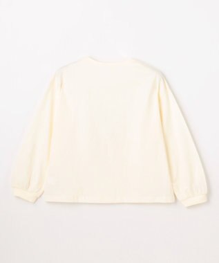 ANY KIDS 【綿100%】ネコアソート 長袖Tシャツ エクリュ