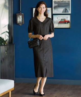 23区 【STORY7月号掲載】バッファローホーン イヤリング ブラック系1