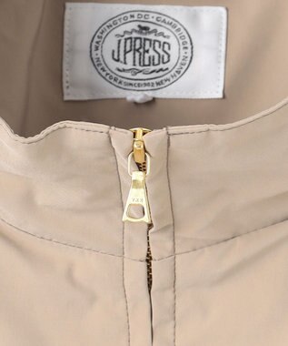 J.PRESS LADIES 【撥水・洗える】Artirosa スタンドカラー ロング丈 コート モカ系