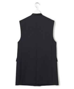 ICB L 【先行予約】 ハイツイストダブルクロス ノーカラージレ ネイビー