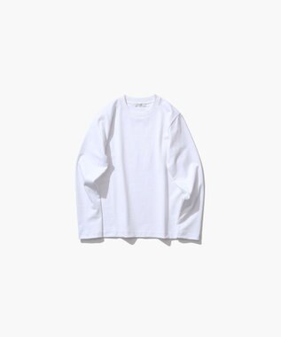 ATON 12/- AIR SPINNING | L/S Tシャツ WHITE