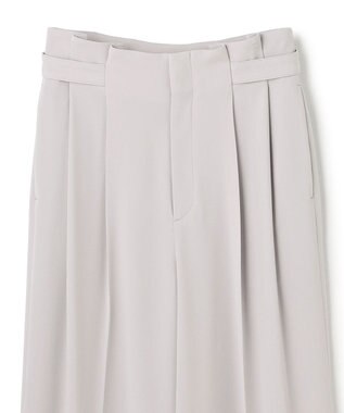 BEIGE， 【セットアップ対応】CINDY / ハイウエストパンツ L.Gray