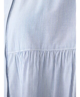 AMERICAN HOLIC サラックール／ＵＶカットフリルシャツチュニック Stripe
