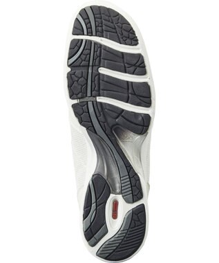 ASICS WALKING ペダラ スニーカー ジップ レディース 2E ホワイト系