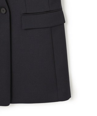 ICB L 【先行予約】 ハイツイストダブルクロス ノーカラージレ ネイビー