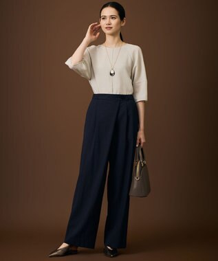 自由区 【SHIHOさん着用・ワンポイントアイテム】オーバルアセチメタル ネックレス マットゴールド