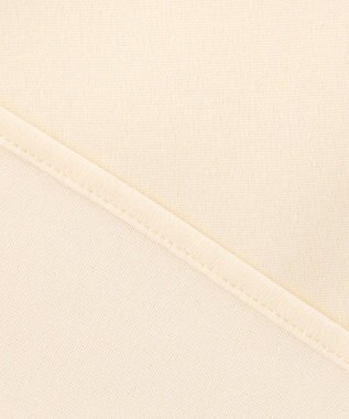 組曲 L 【洗える】バイカラージョーゼットスキッパー ブラウス アイボリー系