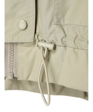 Green Parks 撥水加工　裾ドロストブルゾン Khaki