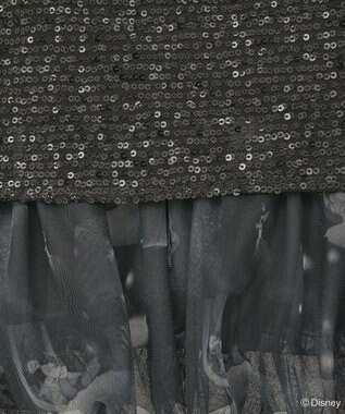 Green Parks ＦＡＮＴＡＳＩＡ／スパンコール総柄ビスチェ Black