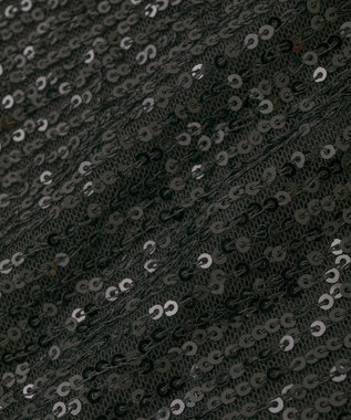 Green Parks ＦＡＮＴＡＳＩＡ／スパンコール総柄ビスチェ Black