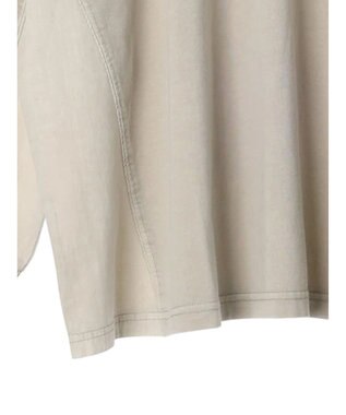 Green Parks ピグメントドッキングチュニック Beige