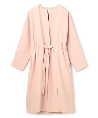 BEIGE， PORDIC / ドロスト付きロングスプリングコート Nude