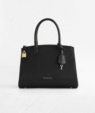 TOCCA HAPPY KEY LEATHERBAG レザーバッグ ブラック系