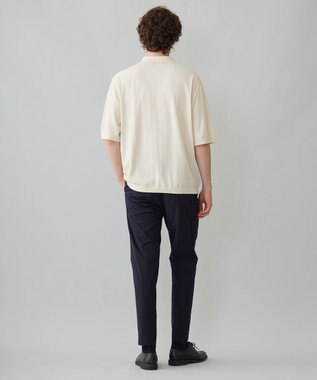 UNFILO MENS FINE MOVE ニットポロ [24年春夏商品] エクリュ