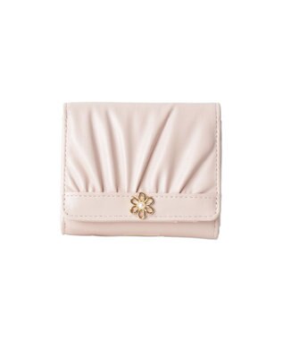 WEGO フラワーギャザーウォレット ライトピンク