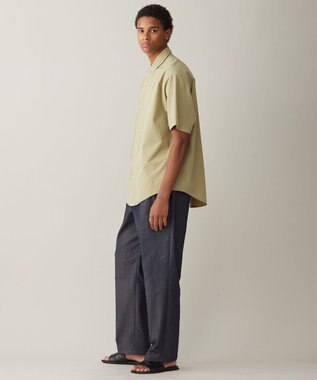 UNFILO MENS コンフォート ハーフスリーブシャツ [24年春夏商品] ダスティーグリーン