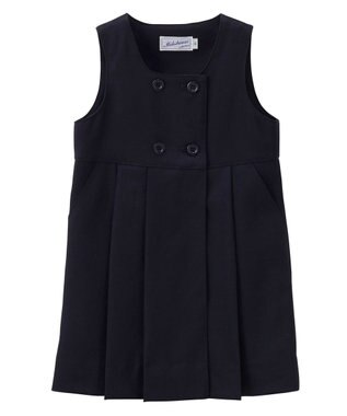 MIKI HOUSE HOT BISCUITS 【95-140cm】ウール素材のジャンパースカート