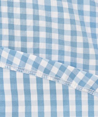 組曲 KIDS 【80-90㎝】ギンガム セットアップ ブルー系3