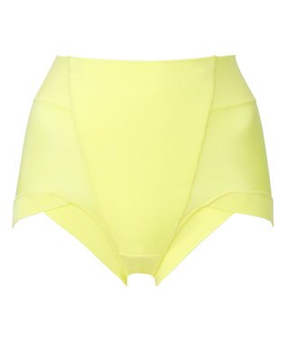 BRADELIS New York 【BRADELIS NewYork peace】綿混楽々ハイウエストショーツ24 パイナップル