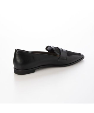 MODE ET JACOMO <carino>メッシュチュールローファー ブラック