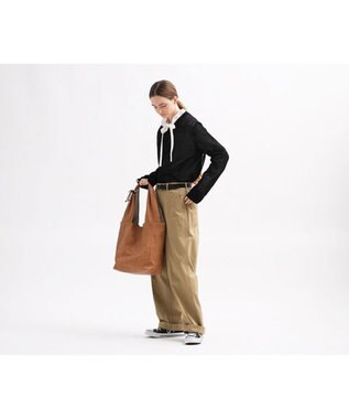 genten ピアット　大 ダークキャメル