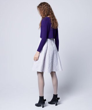 TOCCA 【洗える！】CASHMERE BOLERO ボレロ パープル系