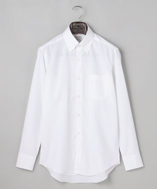 GOTAIRIKU 【形態安定】PREMIUMPLEATS_スナップダウン 通年ドレスシャツ(26年モデル) ホワイト系