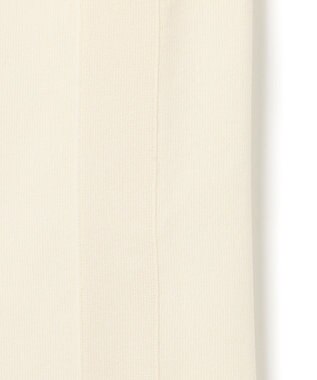 BEIGE， NADIA / 異素材ライン ストレッチニットスカート Ecru