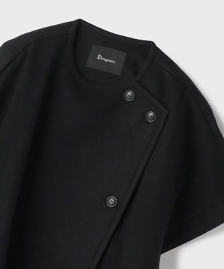 GRACE CONTINENTAL ライトビーバーポンチョ ブラック